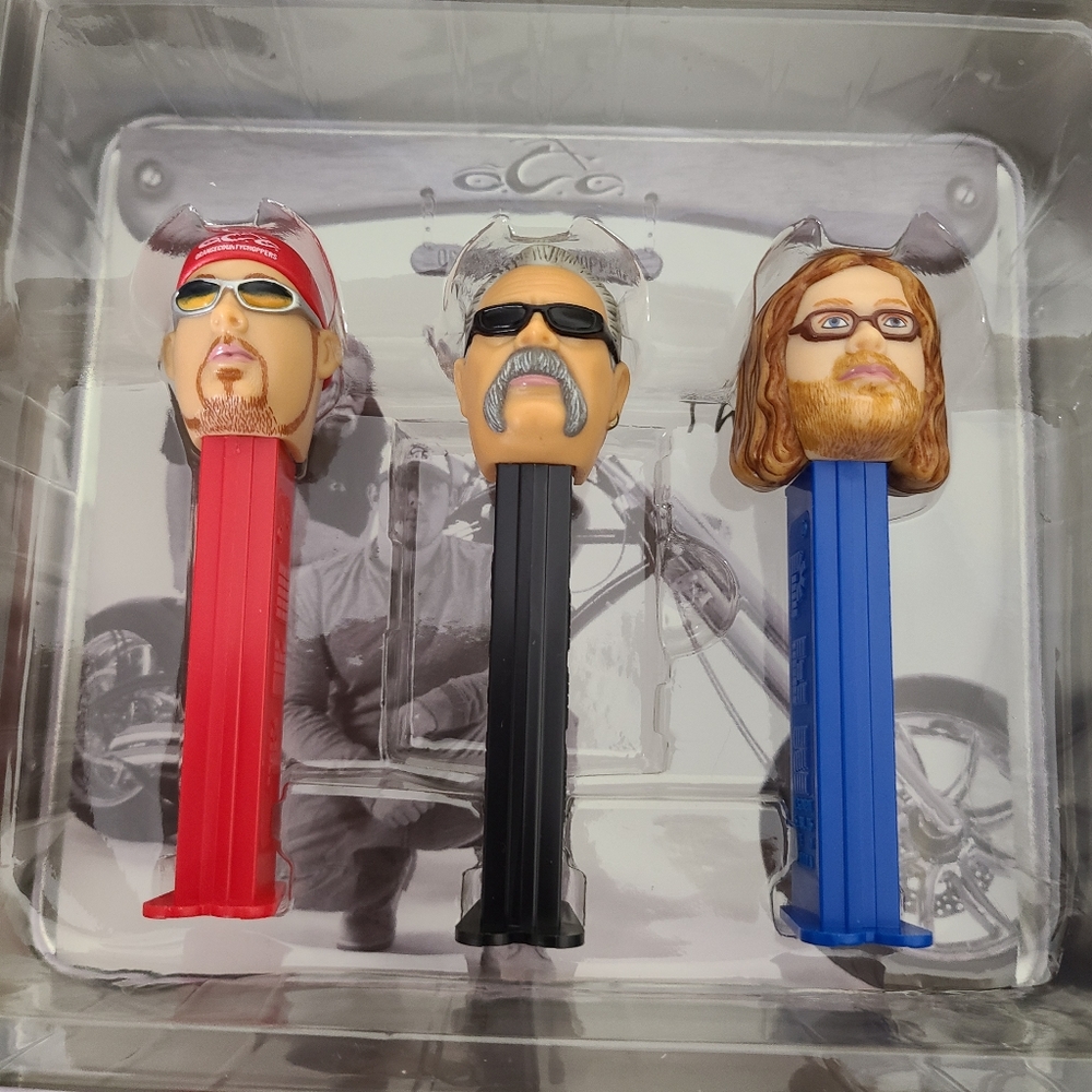 Orange County Choppers PEZ Dispensers Original Tin